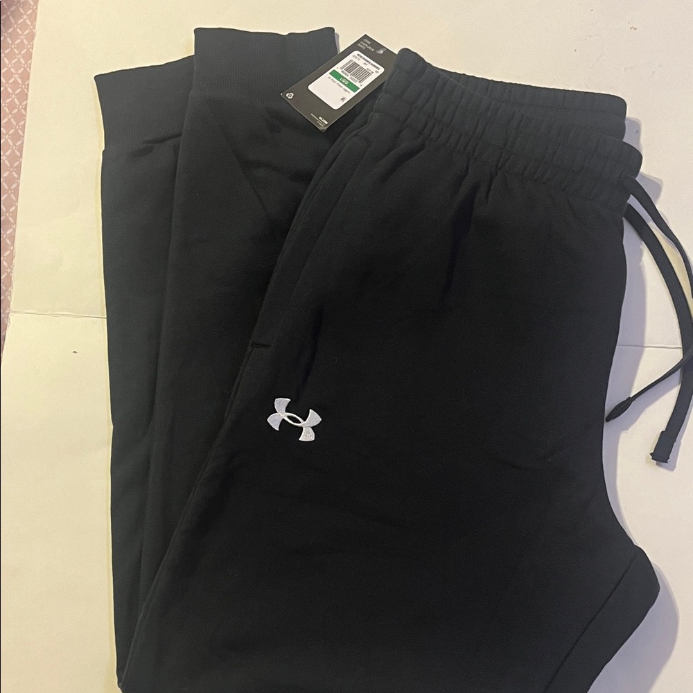 Under Armour Dark Gray Rival Fleece Joggers